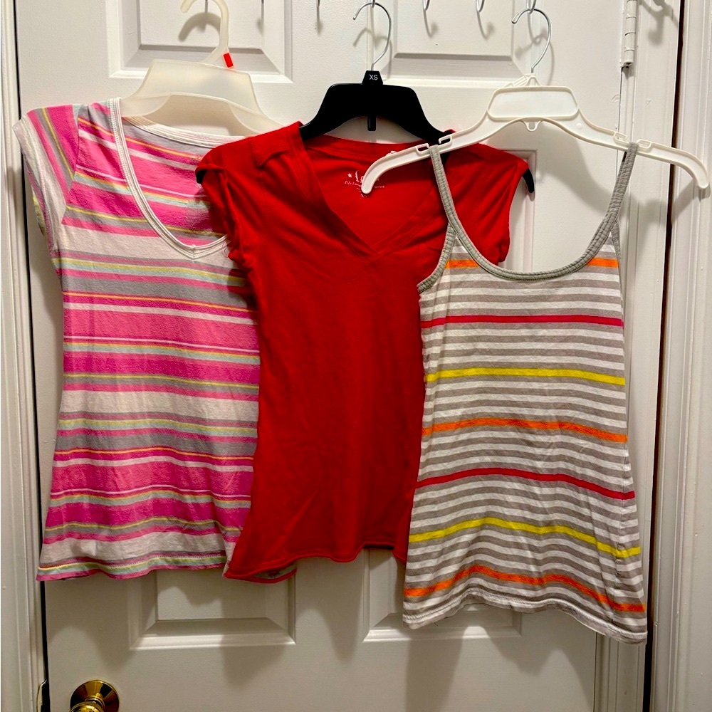 Lot of 3 Juniors Summer Tops